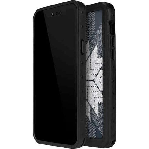 NYC Symmetric Flower iPhone 15 Pro Waterproof Case